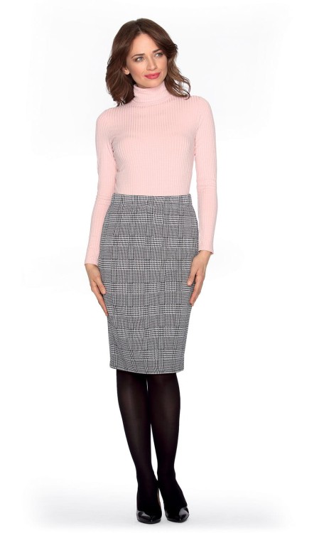 Spódnica damska klasyczna ,kolor czarny ,www.karofhu.pl