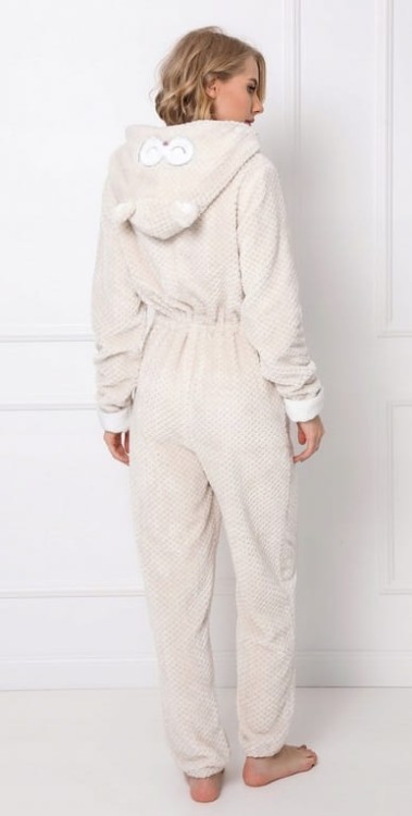 kombinezon-damski-sowa-welur-jasny-beż