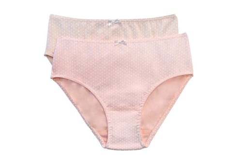 figi-dziewczece-2pac-bawełna-groszki